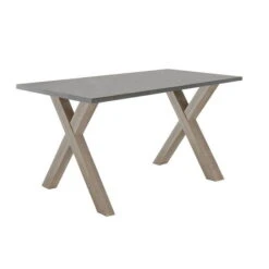 Mäusbacher Mister Office Schreibtisch X 140 Gestell Eiche Sägerau | Zum Toppreis