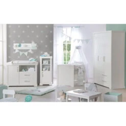 Roba Maxi Kinderzimmer Bett, Wickelkommode, Schrank