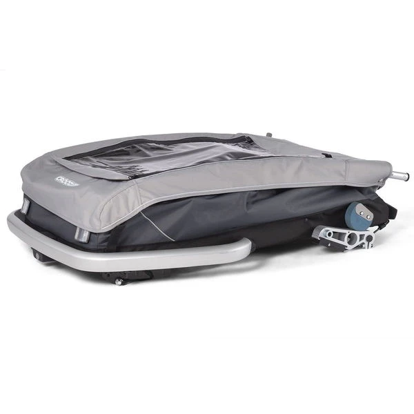 Croozer Kid Keeke 2 Stone Grey 2in1 Fahrradanhänger & Buggy-Set – Bild 7