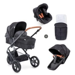 Hauck Pacific 3 Shop N Drive Kinderwagen Bundle