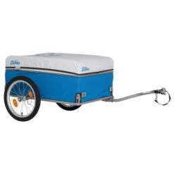 XLC Carry Van Lastenanhänger Blau Inkl. Regenverdeck & Rücklicht Zum Toppreis