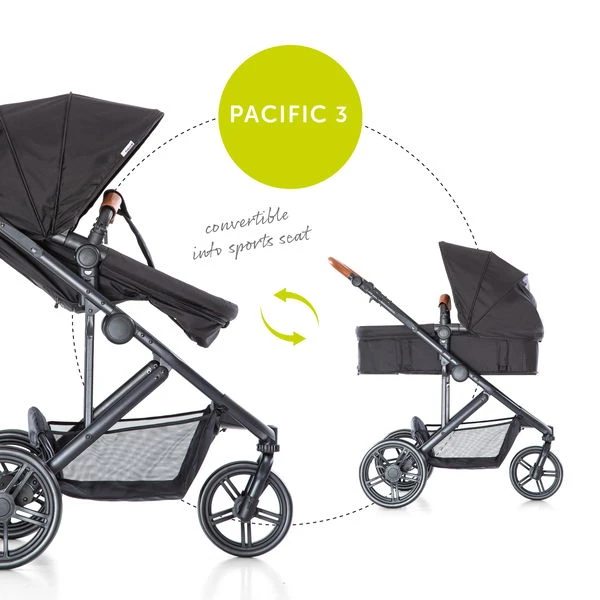 Hauck Pacific 3 Shop N Drive Kinderwagen Bundle – Bild 13
