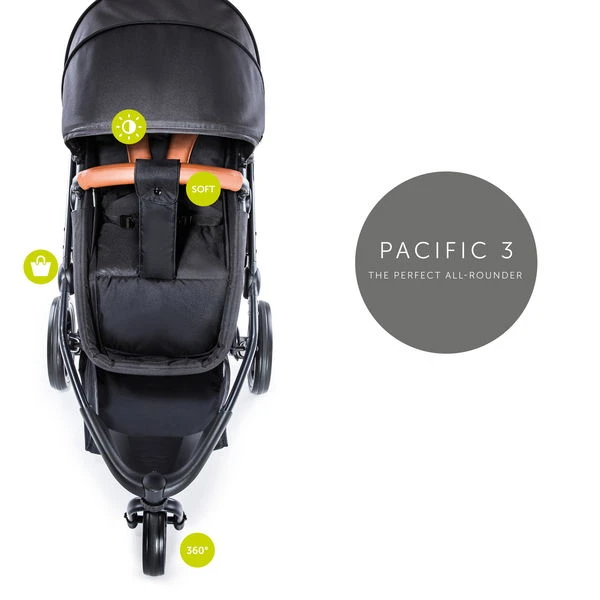 Hauck Pacific 3 Shop N Drive Kinderwagen Bundle – Bild 19