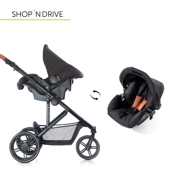 Hauck Pacific 3 Shop N Drive Kinderwagen Bundle – Bild 18