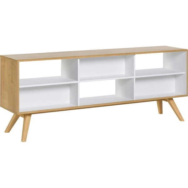 VOX Nature Sideboard 2-seitig Eiche / Weiß – Bild 2