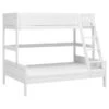 LIFETIME Etagenbett Family Kiefer Weiß 90/140 Cm, Deluxe-Lattenrost