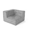 Nature Kid Kindersitzecke In Grau Mit Anti-rutsch Unterboden