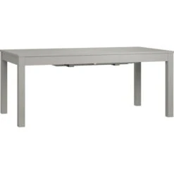 VOX Simple Ausziehtisch Rechteckig Grau 90-190x90 Cm