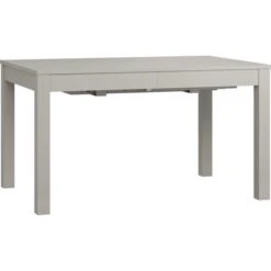 VOX Simple Ausziehtisch Rechteckig Grau 76-166x166,5 Cm