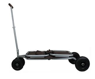 Beachtrekker LiFe Bollerwagen Blau Stabil Und Leicht Inkl. Feststellbremse – Bild 4