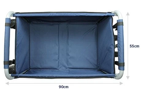 Beachtrekker LiFe Bollerwagen Blau Stabil Und Leicht Inkl. Feststellbremse – Bild 12