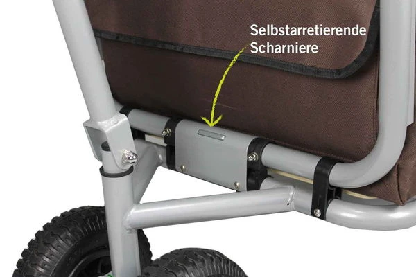 Beachtrekker LiFe Bollerwagen Blau Stabil Und Leicht Inkl. Feststellbremse – Bild 9