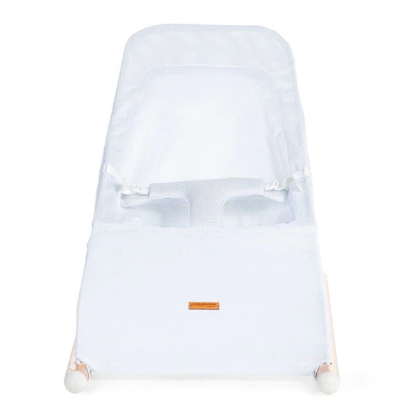 Childhome Evolux Babywippe Weiß/natur – Bild 2