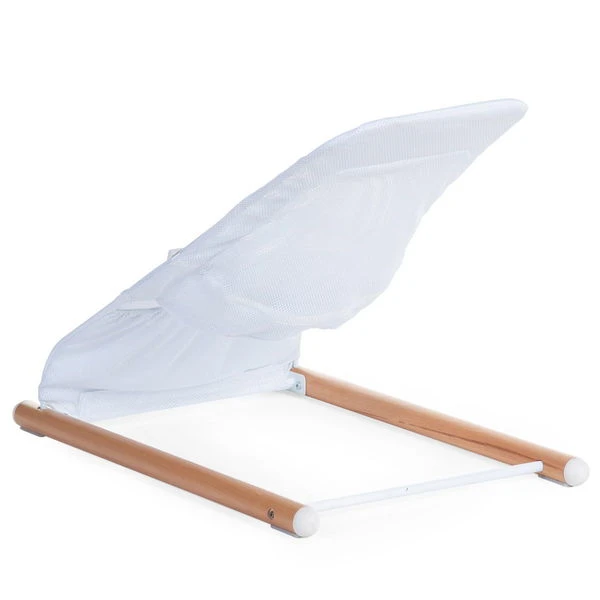 Childhome Evolux Babywippe Weiß/natur – Bild 4