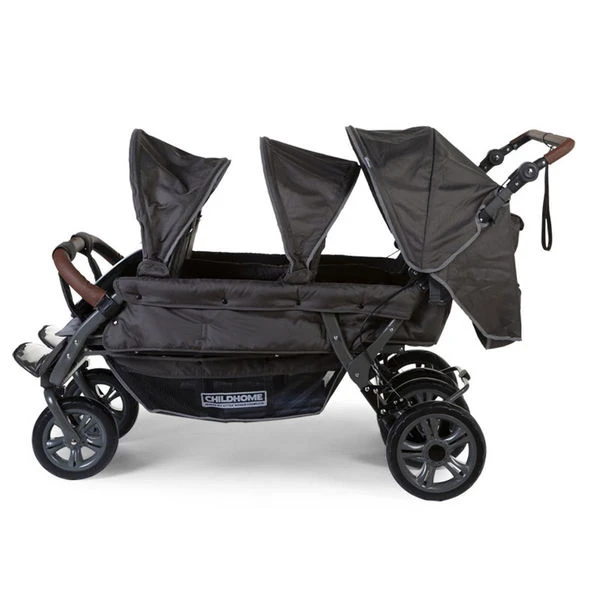 Childhome Neuer Six Seater Sechserwagen Anthrazit, Robust Und Komfortabel – Bild 2