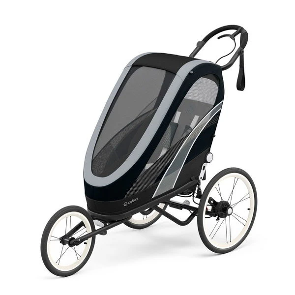 CYBEX ZENO One Box All Black Rahmen + Sitzpaket Als Komplett-Set