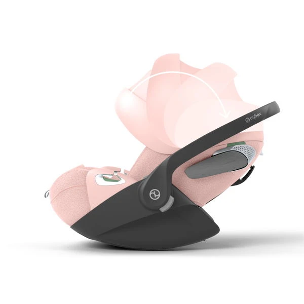 CYBEX Cloud T I-Size Plus Peach Pink Babyschale – Bild 8