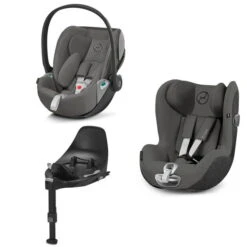 CYBEX Z2 Kindersitz Soho Grey Bundle 3-in-1