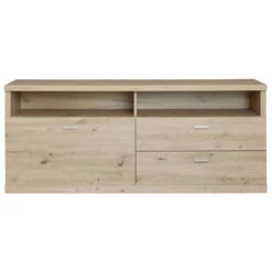 Trendteam Echo TV-Lowboard Beleuchtet Artisan Eiche Melamin