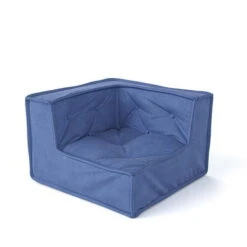 Nature Kid Kindersitzecke In Blau Mit Anti-rutsch Unterboden