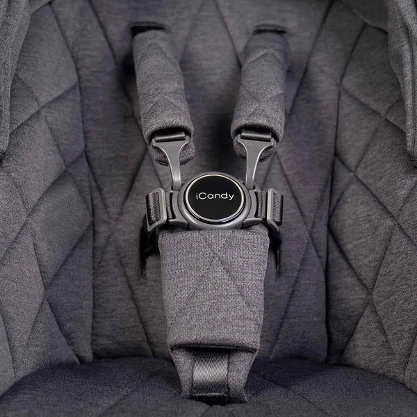 ICandy Orange Twin Combo Royal Blue Marl Phantom Zwillingskinderwagen | Inkl. Praktischem Zubehör – Bild 9