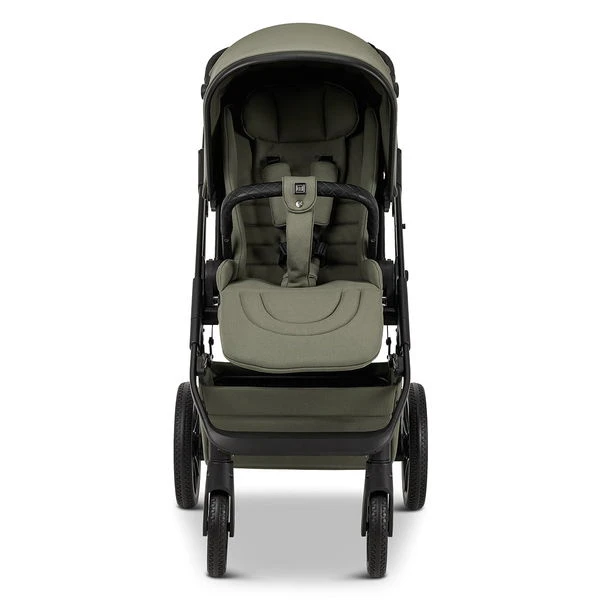 Moon Piú Kombi-Kinderwagen Moss Green/black Matt Zubehör Bundle – Bild 7
