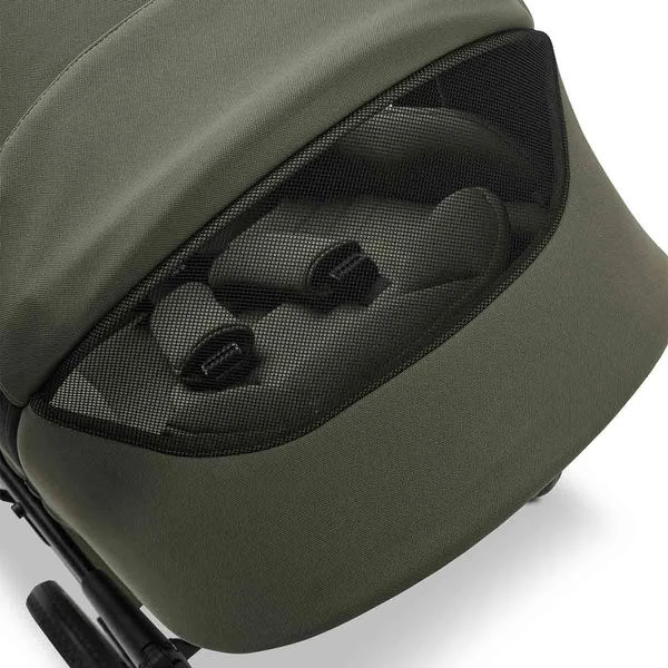 Moon Piú Kombi-Kinderwagen Moss Green/black Matt Zubehör Bundle – Bild 14