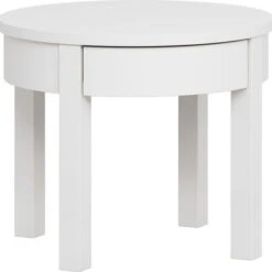 VOX Simple Kaffeetisch Hoch Weiß Ø80 Cm