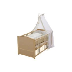 Roba Komplettbettset 70x140 Cm Liebhabär Inkl. Bettwäsche, Himmel, Nestchen & Matratze