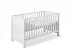 Schardt Milano Weiss Kinderbett 70 X 140 Cm Dekor Weiß/MDF Weiß