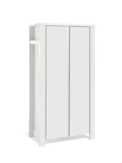 Schardt Milano Weiss Kleiderschrank 2 Türen Dekor Weiß/MDF Weiß