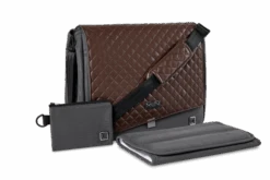 Moon Premium Wickeltasche Anthrazit Mit Wickelauflage, Geldtasche & Befestigungssystem