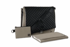 Moon Premium Wickeltasche Mud Mit Wickelauflage, Geldtasche & Befestigungssystem