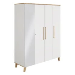 Paidi Oscar Kleiderschrank 4T - 1 Spiegeltür Links