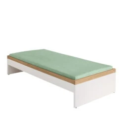 Paidi Oscar Studioliege 90x200 Cm Kreideweiß/Eiche-Nebraska