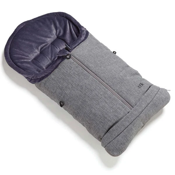 Tfk Mono 2 Kombi Kinderwagen Premium Grau Luftrad-Set Bundle Mit Cupholder – Bild 2