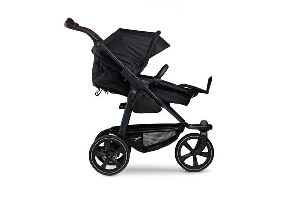 Tfk Mono 2 Kinderwagen Bundle Schwarz Luftkammer CYBEX Cloud T I-Size + Base + Adapter – Bild 5