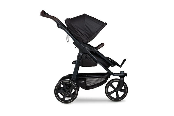 Tfk Mono 2 Kinderwagen Bundle Schwarz Luftkammer CYBEX Cloud T I-Size + Base + Adapter – Bild 6