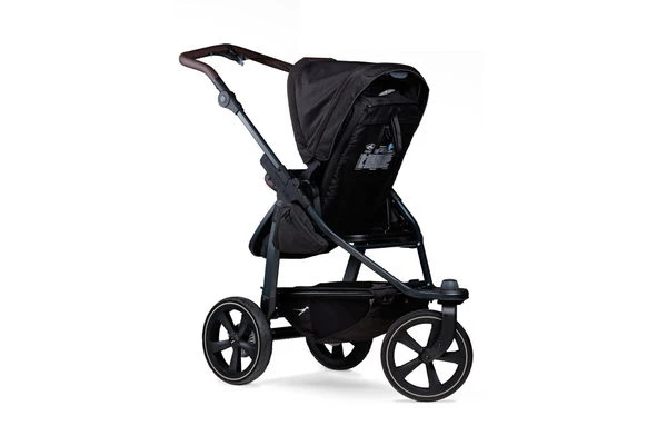 Tfk Mono 2 Kinderwagen Bundle Schwarz Luftkammer CYBEX Cloud T I-Size + Base + Adapter – Bild 7