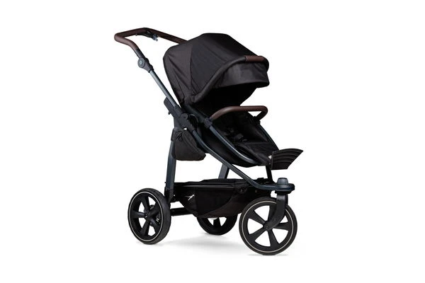 Tfk Mono 2 Kinderwagen Bundle Schwarz Luftkammer CYBEX Cloud T I-Size + Base + Adapter – Bild 10