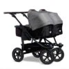 Tfk Duo 2 Kombi Kinderwagen Premium Grau Luftrad-Set