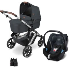 ABC Design Salsa 4 Kinderwagen Bundle Storm Mit Cybex Aton 5 Und Adapter