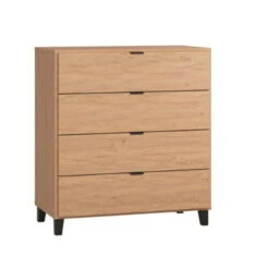 VOX Simple Kommode Eiche/schwarz