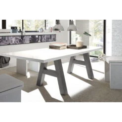 Mäusbacher The Big System Esstisch Gerade Kante 140-190 X 90 Cm Farbe + Gestell Wählbar