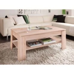 Trendteam Universal Couchtisch Eiche San Remo Hell