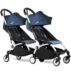 BABYZEN™ YOYO² Doppelbuggy Air France Blue Gestell White